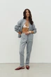 Жіночий костюм (бомбер+штани) RicaMare L Сірий (RM4205-25DS---806) - зображення 8