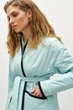 Жіноча легка куртка з поясом RicaMare XL Ментоловий (RM4246-25DJ---593) - зображення 3