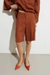 Жіночий літній костюм (туніка+шорти) RicaMare XL Коричневий (RM4272-25DS---1825) - зображення 4