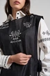 Жіноча жилетка-накидка з вишивкою RicaMare L-XL Чорний (RM4325-26DJ---3251) - изображение 7