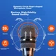 Микрофон Haomuren беспроводной аккумуляторный для караоке и сцены с FM - изображение 6