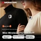 Микрофон MONSTER M1 петличный беспроводной для стриминга/видеоблогов, Type-C, шумоподавление, белый - изображение 4