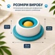 Інтерактивна миска-головоломка для собак PetPuzzle, повільна годівниця Slow Feeder, антиковтання, іграшка-диспенсер для ласощів, синя (138167627) - зображення 5
