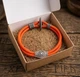 Браслет скандинавський Vegvisir Rad H/M червоний паракорд з руною оберіг вікінгів - зображення 2
