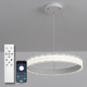 Люстра светодиодная подвесная Luminaria ERIKA 65W R485 White с пультом - изображение 2