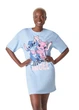 Ночная рубашка платье-футболка для дома Stitch Disney M (46-48) голубой (15016) - изображение 1