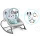 Шезлонг с вибрацией для малыша с регулировкой наклона до 18 кг Ricokids мята KT3281 - изображение 4