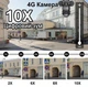Уличная 4G IP Камера видеонаблюдения V380 PRO SC28-G 12МП 4 объектива на 3 одновременные зоны наблюдения - изображение 7
