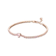 Браслет Pandora "Блестящее паве" (RoseGold-Pink) - изображение 1