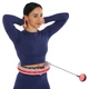 Обруч для схуднення регульований масажний з обтяжувачем Smart Hula Hoop Zelart FI-9659 бірюзовий-рожевий - изображение 3