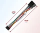 Кабель-переходник для автомагнитолы 16 pin на ISO (21 см) (0174) - изображение 2