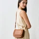 Сумка Zara кросс-боди коричневая - изображение 1