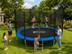 Батут King Sport 435 см 14FT с защитной сеткой и лестницей, большой садовый батут до 150 кг - изображение 8