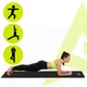 Коврик для йоги и фитнеса Actiget NBR 183 x 61 x 1 cм спортивный ACT0020 Black (JDT-0850181) - изображение 4
