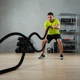 Канат для кроссфита Actiget Battle Rope 9 м тренировочный ACT0015 Black (JDT-0850179) - изображение 9