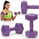 Гантелі Actiget Hex 2 x 2 кг ACT0158 Purple - зображення 3