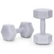 Гантелі Actiget Hex 2 x 3 кг ACT0161 Grey - зображення 11