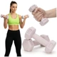 Гантелі Actiget Hex 2 x 0.5 кг ACT0155 Light Pink - зображення 1
