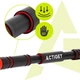 Турник раздвижной Actiget 72-105 см ACT0168 Black/Red - изображение 8