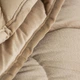 Одеяло двуспальное ТЕП VELOUR Золотий беж 1-04871_34481 180х210 см бежевый 5232858 - изображение 5