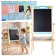 Дошка для малювання LEAN Toys Двостороння з цифрами та літерами 38 x 35 x 85 см 30843 (5905991098034) - зображення 2
