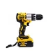 Набор инструментов 2в1 DeWalt 48 В 6 А·ч аккумуляторный ударный шуруповерт DCD996P2 96 Нм дрель 13 мм бесщеточная УШМ DCG409 125 мм болгарка 11000 об мин для сверления резки шлифовки ремонта строительства монтажа с двумя АКБ кейсом - изображение 2