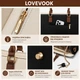 Сумка-тоут для ноутбука 15.6" LOVEVOOK женская с косметичкой 2 в 1, деловая сумка для работы, учебы и путешествий, водонепроницаемая экокожа - изображение 10