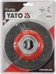 Щётка зачистная дисковая YATO, Ø200/32 мм, 4500 об/мин - изображение 4