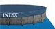 Круглый каркасный бассейн intex 26744 серый графит 549х122 см Фильтрующий насос для очистки воды Бассейны для всей семьи - изображение 2