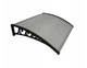Козырек для двери из поликарбоната Metal-gum NowK100x150 150 х 100 см навес для балкона Бесцветный - изображение 2