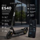 Електросамокат OKAI ES40 Pro Black 10 городской 500-1000вт 15.6Ah запас хода 70 км скорость 25 км/ч с NFC ключом управление через приложение персонализированная подсветка App с усиленным амортизатором 2026 года большие 10 колеса самокат электро - изображение 1
