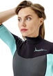 Гідрокостюм жіночий для серфінгу Marlin TROPIC SHORTY LADY 3 мм blue lagoon/black S - зображення 11