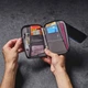 Кошелек Lifeventure Recycled RFID Mini Travel Wallet Grey - изображение 10