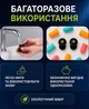 Беруши для сна силиконовые многоразовые шумопоглощающие до 40 дБ с кейсом и сменными насадками противошумные вкладыши для отдыха сна плавания Черные - изображение 7