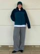 Шапка Uniqlo 67132553 One Size Зеленая (1159865161) - изображение 8
