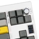 Клавіатура Epomaker Shadow-X 70 Mulan Switch Hot-Swap LCD Screen RGB Wireless/Bluetooth/USB UA White (SHX-W-M) - зображення 3