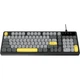Клавіатура Ajazz AF98 USB UA Black/Grey/Yellow (AF98-BGY) - зображення 4