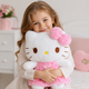 Игрушка Hello Kitty 25см плюшевая кошечка котик в розовом платье мягкая обнимашка антистресс подарок (Vl 426) - изображение 4