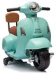 Детский электроскутер Vespa GTS лицензионный бирюзовый (10029) - изображение 6