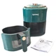 Аерогриль Rainberg RB-2242 greenфФритюрниця терморегулятор 3800W таймер 6.0L - зображення 5
