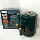 Аерогриль Rainberg RB-2242 greenфФритюрниця терморегулятор 3800W таймер 6.0L - зображення 10