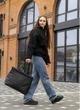 Женская сумка-шоппер Sambag Wave черная из экокожи большая городская сумка для работы и учебы 69045 - изображение 1