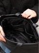 Женская сумка-шоппер Sambag Wave черная из экокожи большая городская сумка для работы и учебы 69045 - изображение 7