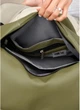 Женский городской рюкзак Sambag ReneDouble из экокожи для ноутбука до 13,3 дюйма, хаки 60555 - изображение 14