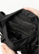 Большая женская поясная сумка бананка из полиэстера городская Sambag DynamicDart трансформер, черная 60506 - изображение 10