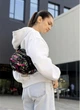 Женская сумка бананка через плечо из полиэстера городская Sambag Flex Pro с принтом ABSTRACT 60505 - изображение 10