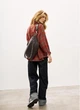 Кожаная сумка для ноутбука Sambag Roll Urban Laptop коричневая 46x26 см для 12.5–17 дюймов Sambag 55158 - изображение 11