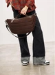 Кожаная сумка для ноутбука Sambag Roll Urban Laptop коричневая 46x26 см для 12.5–17 дюймов Sambag 55158 - изображение 12