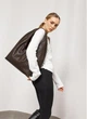 Жіноча сумка Sambag HOBO WEAVE коричнева 34x37x16 см екошкіра для ноутбука до 17 дюймів Sambag 55173 - зображення 11