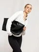 Женская сумка Sambag HOBO WEAVE черная 34x37x16 см эко-кожа для ноутбука до 17 дюймов Sambag 55170 - изображение 2